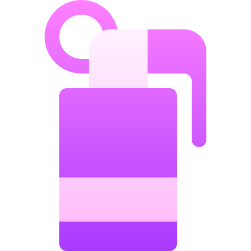 gas lacrimogeno Basic Gradient Gradient icona