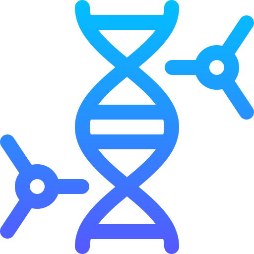 Dna Basic Gradient Lineal color icon