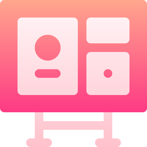 Pinboard Basic Gradient Gradient icon