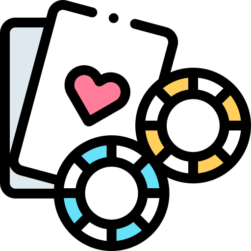 ポーカー Detailed Rounded Lineal color icon