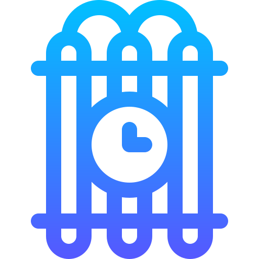 Бомбить Basic Gradient Lineal color иконка