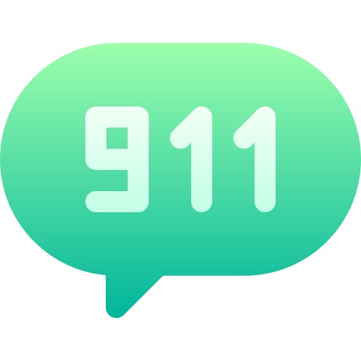 911 Basic Gradient Gradient icon