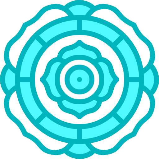 mandala Generic Blue icon