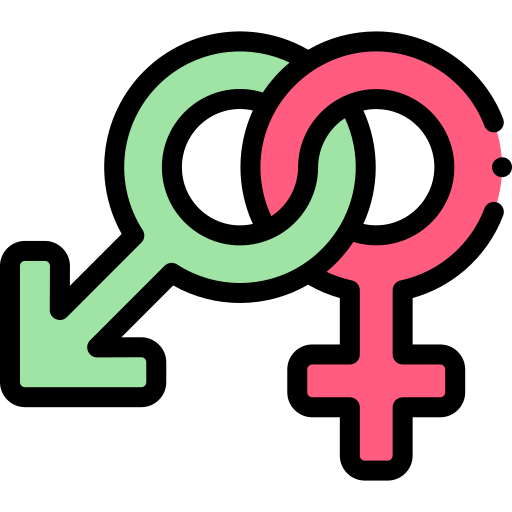 sex Detailed Rounded Lineal color icon