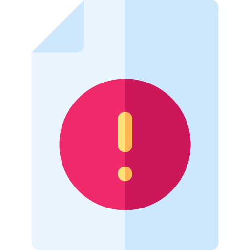 alerta Basic Rounded Flat icono
