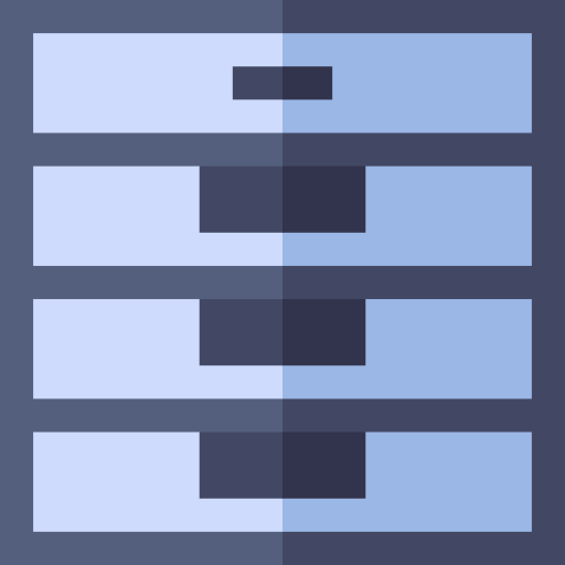 파일 캐비닛 Basic Straight Flat icon