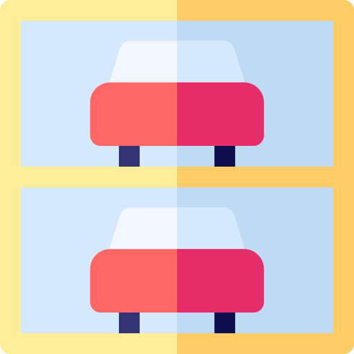 parkplatz Basic Rounded Flat icon