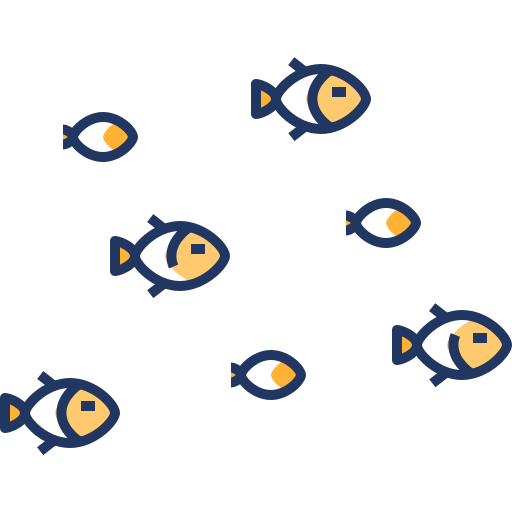 물고기 Generic Color Omission icon