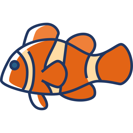 pez payaso Generic Color Omission icono