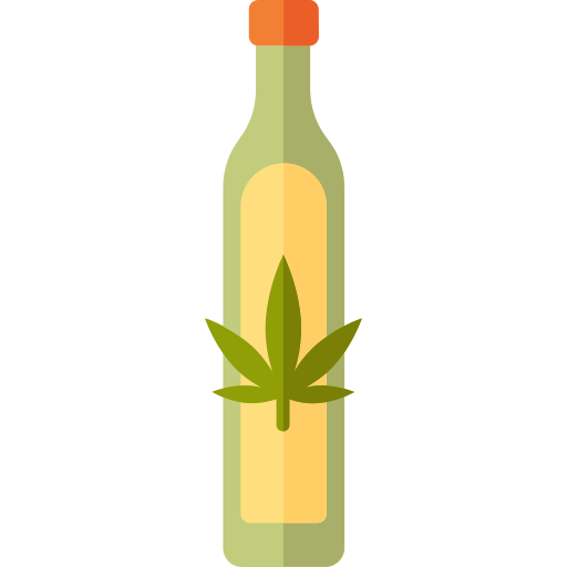 bottiglia d'olio Generic Flat icona