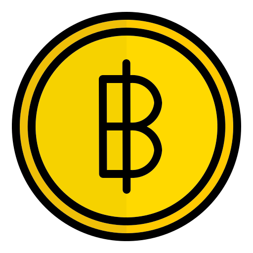 baht Generic Outline Color icon