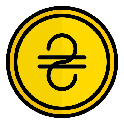 Hryvnia Generic Outline Color icon