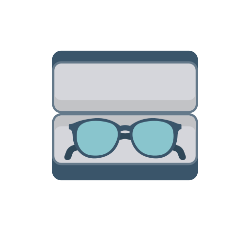 Glasses Dinosoft Flat icon