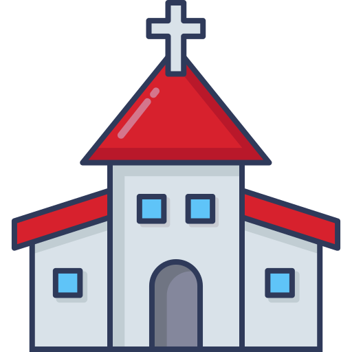 教会 Dinosoft Lineal Color icon