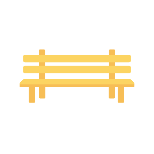 Bench Dinosoft Flat icon