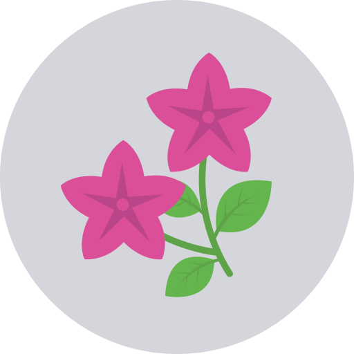Flower Dinosoft Circular icon