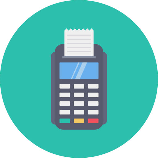 Card payment Dinosoft Circular icon