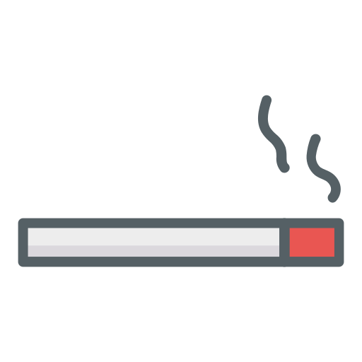 Cigarette Dinosoft Lineal Color icon