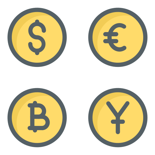 Currency Dinosoft Lineal Color icon