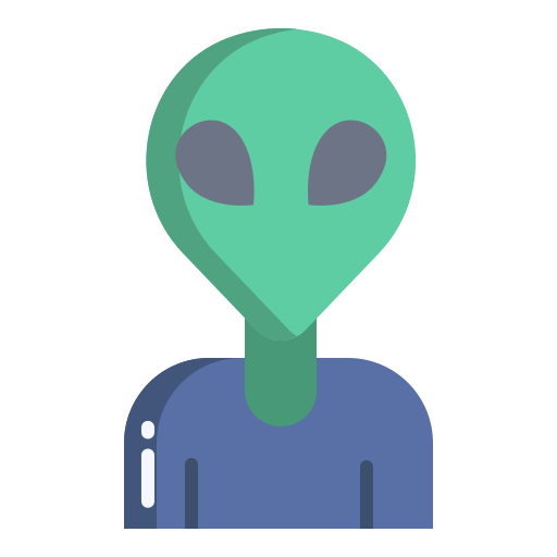 Alien Icongeek26 Flat icon