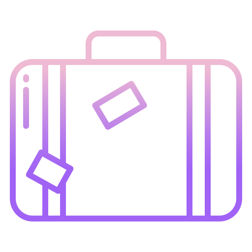 Suitcase Icongeek26 Outline Gradient icon