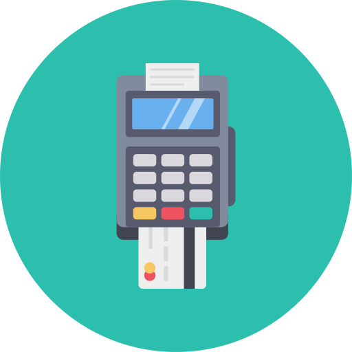 Card payment Dinosoft Circular icon