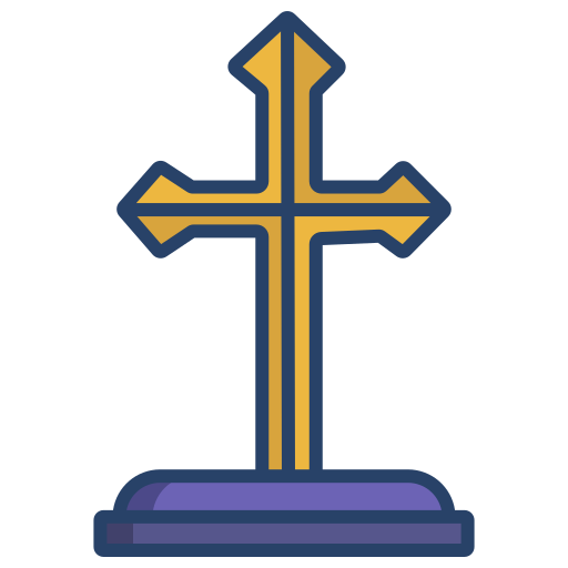 katolicyzm Icongeek26 Linear Colour ikona