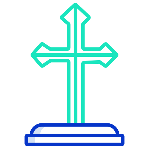 katolicyzm Icongeek26 Outline Colour ikona