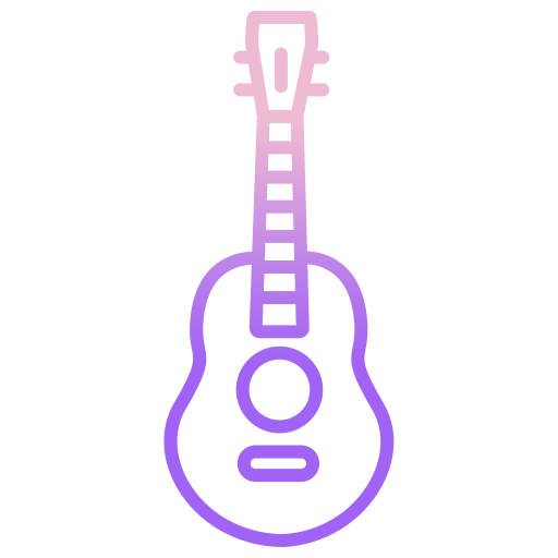 Guitar Icongeek26 Outline Gradient icon