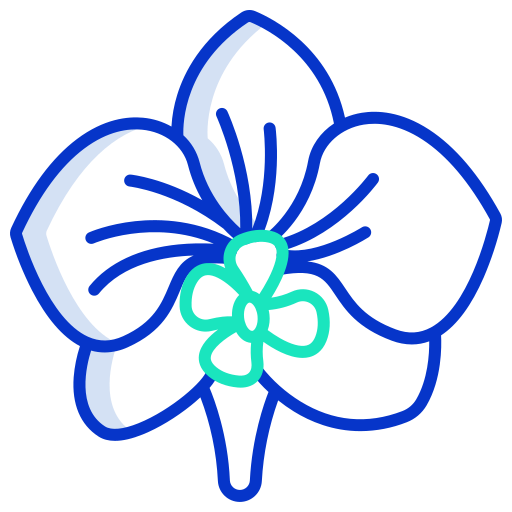 Orchid Icongeek26 Outline Colour icon