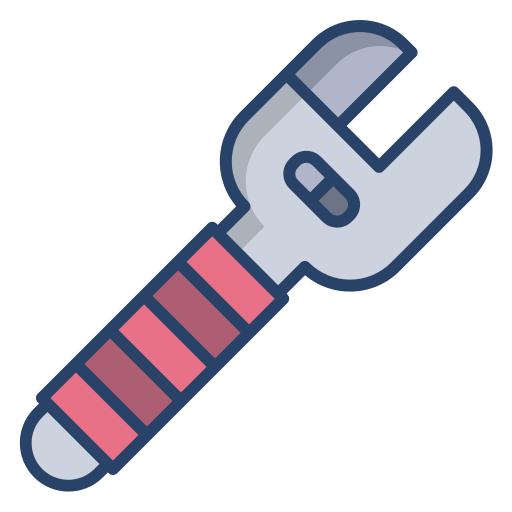 Spanner Icongeek26 Linear Colour icon