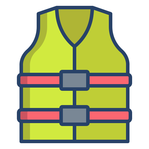 Life jacket Icongeek26 Linear Colour icon