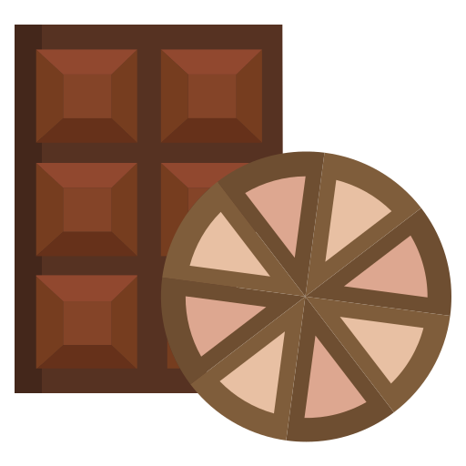 chocolat Icongeek26 Flat Icône
