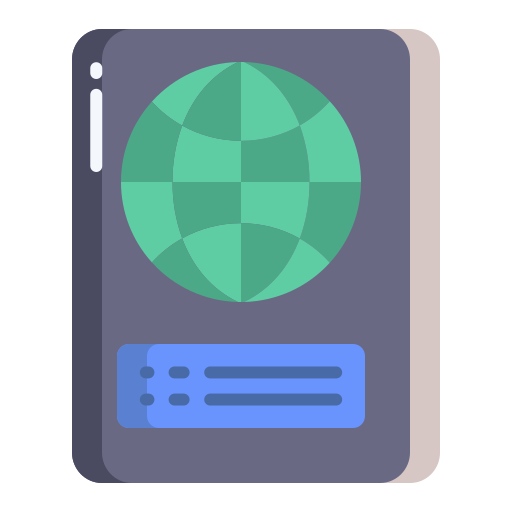 パスポート Icongeek26 Flat icon