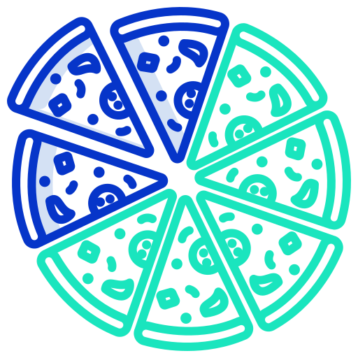 Pizza Icongeek26 Outline Colour icon