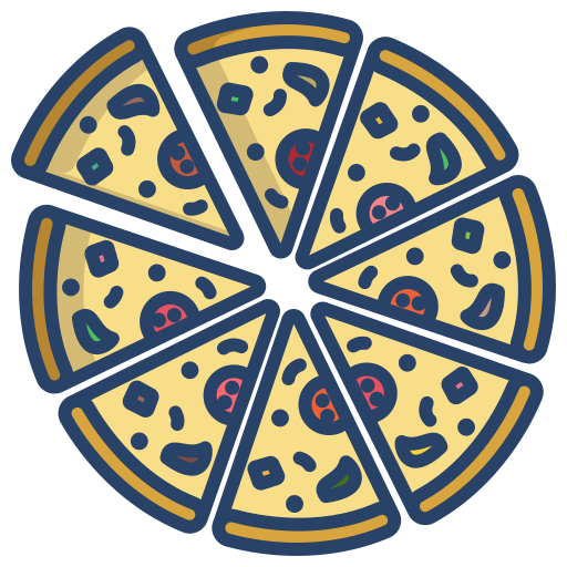 pizza Icongeek26 Linear Colour icoon