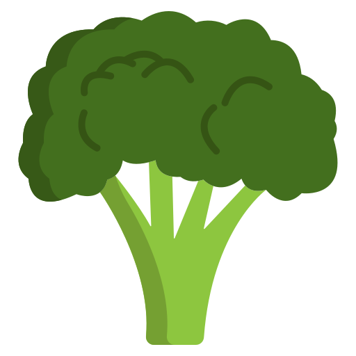 broccoli Icongeek26 Flat icona