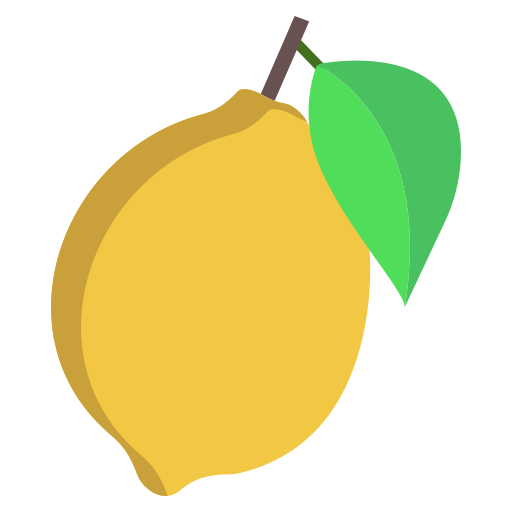 Lemon Icongeek26 Flat icon