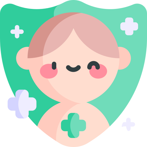 antibióticos Kawaii Flat icono