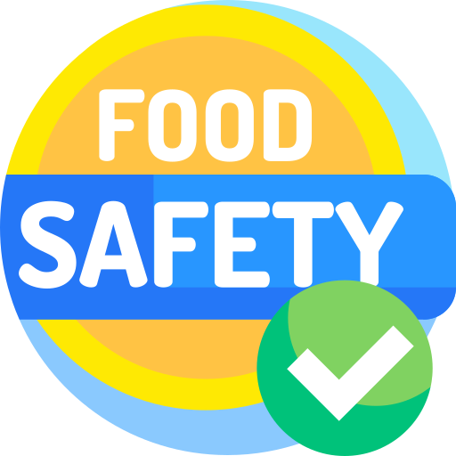 Food safety Detailed Flat Circular Flat icon