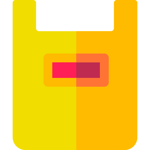 Полиэтиленовый пакет Basic Rounded Flat иконка