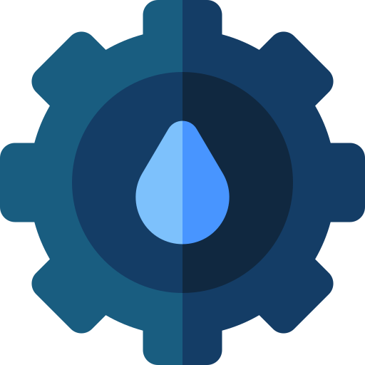 wassersystem Basic Rounded Flat icon