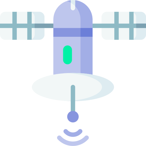 satélite Special Flat icono