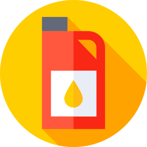 Oil Flat Circular Flat icon