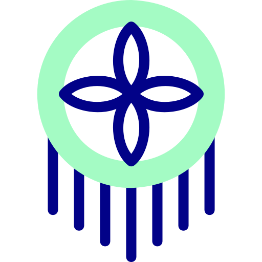 atrapasueños Detailed Mixed Lineal color icono