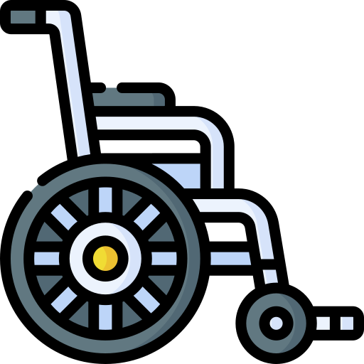 車椅子 Special Lineal color icon