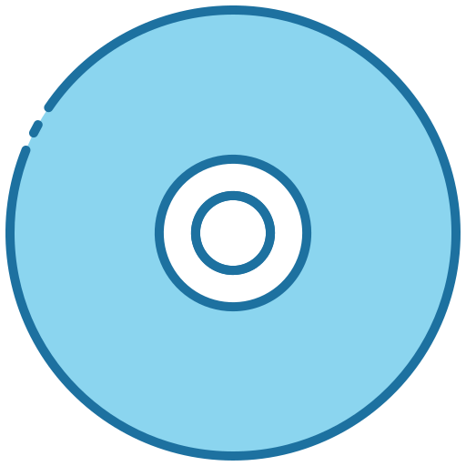 Компакт диск Generic Blue иконка