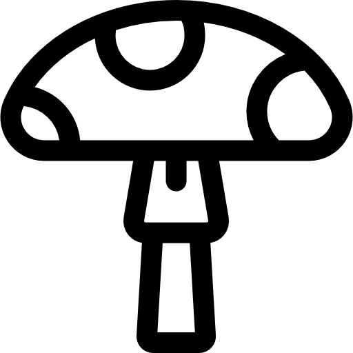 버섯 Basic Rounded Lineal icon