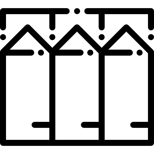 Силос Detailed Rounded Lineal иконка