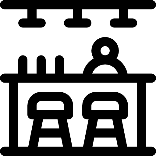 バー Basic Rounded Lineal icon